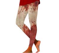 Leggings Mujer Estampado Manchas de Sangre Zombie Elásticos Halloween Disfraz Fiesta Temática Carnaval Comodidad