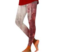 Leggings Mujer Estampado Manchas de Sangre Zombie Elásticos Halloween Disfraz Fiesta Temática Carnaval Comodidad