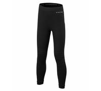 FALKE Wool-Tech Long K Ti lana hilo funcional secado rápido 1 pieza, Capa de base inferior Unisex niños, Negro Black 3000, 122-128