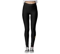 Leggings para mujer de moda con estampado de girasol de cintura alta y contorno yoga, deporte, fitness, caderas curvadas pantalones confort seguridad falda bragas mujer, Le Noir, XXL