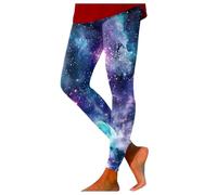 Leggings para mujer de tiro medio, longitud larga, estampado geométrico, patrón moderno, aspecto caqui, ejercicio, pilates, baile y estilo de fin de semana, parte inferior estampada para vacaciones