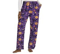 Leggings para mujer, pantalones de cintura alta, pantalones de yoga con estampado de Halloween, suaves y cómodos, informales, elásticos, control de abdomen, pantalones de sudadera, pantalones de ocio