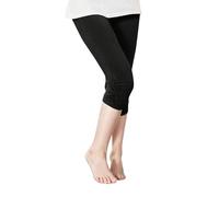 Leggings para niñas para niños pequeños, informales, para la escuela, yoga, danza, pantalones de moda, fruncidos, atléticos, pantalones cortos para niñas, color negro, 146, Negro , 2-3 años