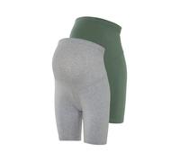 Leggings tipo ciclista premamá - Gris . Talla Verde#Tallas:XL (50/52)