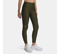Under Armour Mujer Tech Hi Ankle Leg, leggings deportivos hasta el tobillo súper ligeros, pantalones de gimnasio elásticos con cinturilla antideslizante y bolsillo lateralExpedition Green / / White,XS