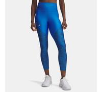 Leggings tobilleros Under Armour Tech™ Printed Panel para mujer Azul Atlantis / Blanco M