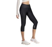 Leggins 3/4 Mallas Deportivas Mujer Pantalones Capri con Goma Elástica Pantalones Capri Opacas Leggins Opacos Mayas Deportivas Ropa Mallas Compresion Mujer Control de Vientre Piratas Fitness Pilates
