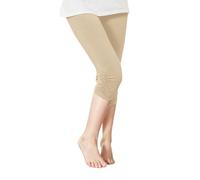 Leggins 3/4 para Niñas Mallas Capri Color Sólido Slim Fit Pantalones Piratas Suave y Cómodo Ropa Infantil Deportiva para Niña Verano y Primavera Casual Moda Yoga Pants para Niña 2-13 Años