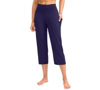 Leggins 3D Anticeluliticos Mujer Anti Cellulite, Leggins de CompresióN Mujer Lipedema Push Up, Ligeros 3/4 Informales Corte Holgado Monocolor con Bolsillos Informales Tela Leggings Algodon