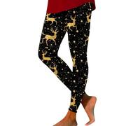 Leggins 3d Anticeluliticos Mujer, Mallas Ocultacion Mujer Con Linda Navideña Patrón Soft Comodas Casual Levantar La Cadera Leggings Sin Costuras Secado Rápido Festival Fiesta Gimnasio Capa Base Pants