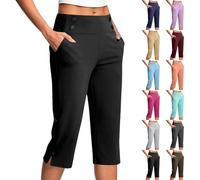 Leggins Anticeluliticos Mujer 3/4 Sin Costuras Pantalones Capri Cintura Alta Suave Ropa Pilates Yoga Push Up Talla Grande Mallas Pirata Fitness Transpirable Con Bolsillo Opaco Ciclista Running
