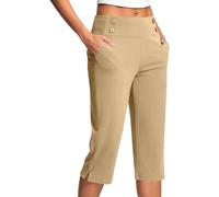 Leggins Anticeluliticos Mujer 3/4 Sin Costuras Pantalones Capri Cintura Alta Suave Ropa Pilates Yoga Push Up Talla Grande Mallas Pirata Fitness Transpirable Con Bolsillo Opaco Ciclista Running