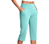 Leggins Anticeluliticos Mujer 3/4 Sin Costuras Pantalones Capri Cintura Alta Suave Ropa Pilates Yoga Push Up Talla Grande Mallas Pirata Fitness Transpirable Con Bolsillo Opaco Ciclista Running