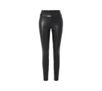 Leggins de cuero sintético para mujer - Negro#Tallas:42. Talla