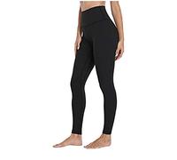 Leggins Deportivos Mujer, Mallas Mujer Fitness Cintura Elástica Alta Sexy Con Control De Abdomen Yoga Pantalones Largos Básico Talla Grande Sin Costuras Pilates Entrenamiento Jogging Pantalon