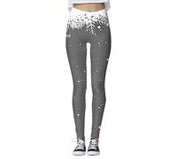 Leggins Deportivos Mujer, Mallas Push Up Mujer Cintura Alta Levantar La Cadera Estampado Navideño Casual Elasticos Leggings Elegante Ligeros Festival Fiesta Salvaje Sin Costuras Ajustados Pants