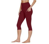 Leggins Deportivos Mujer,Mis Pedidos Mallas Deporte Mujer con Bolsillos Mallas Piratas 3/4 Push Up Fitness Cintura Alta Pantalones Capri Opacos Cómodo Leggings Elasticos para Yoga Pilates Jogging
