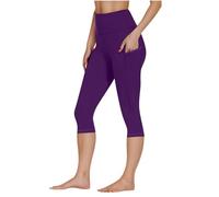 Leggins Deportivos Mujer,Mis Pedidos Mallas Deporte Mujer con Bolsillos Mallas Piratas 3/4 Push Up Fitness Cintura Alta Pantalones Capri Opacos Cómodo Leggings Elasticos para Yoga Pilates Jogging