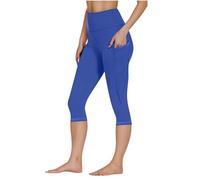 Leggins Deportivos Mujer,Mis Pedidos Mallas Deporte Mujer con Bolsillos Mallas Piratas 3/4 Push Up Fitness Cintura Alta Pantalones Capri Opacos Cómodo Leggings Elasticos para Yoga Pilates Jogging
