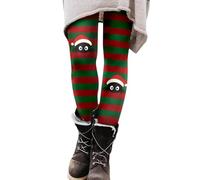 Leggins Deportivos Mujer Navidad Estampado De Copos De Nieve Y Bastones Caramelo para Correr Leggins Mujer Navidad Suaves Y Transpirables para Usar En Posadas