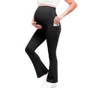 Leggins Embarazada Mujer Ropa Premama Embarazada Lactancia Materna Licras Deportivas De Posparto Deportiva Pantalon Pijama Invierno Pantalones Yoga Elastica Pantalón Deportivo Deporte Cintura 2XL