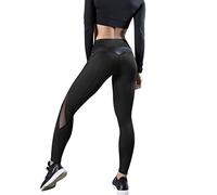 Leggins Mujer Push Up Elegantes Elástico Suave Fitness Pantalones de Moda Pantalones de Verano Casual Pantalones de Deporte Leggins Verano Mujeres Gimnasio, Negro , S