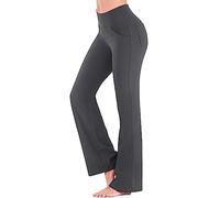 Leggins Mujer Push Up Gimnasio Leggings Push Up Cintura Alta Pantalones de Invierno Deportivos Yoga Fitness de pata Elásticos Compresión Leggings Anticelulitis Control del Vientre Running Curvy, gris,
