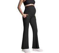 Leggins Premama Leggins Premama Embarazada Pantalon Cintura Elastica Mujer Ropa Deportiva Pantalones De Yoga Medias Pijama Lactancia Invierno Licras Deportivas Pantalón Deportivo Deporte Hogar