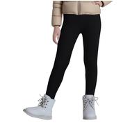 Leggins Termicos Niña,Cintura Elástica Alta Leggings Térmicos para Niñas y Niños Otoño/Invierno Corte Ajustado Color Sólido Pantalones Deportivos Cómodo y Cálido Mallas Ropa Interior Niña 3-13 Años