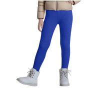 Leggins Termicos Niña,Cintura Elástica Alta Leggings Térmicos para Niñas y Niños Otoño/Invierno Corte Ajustado Color Sólido Pantalones Deportivos Cómodo y Cálido Mallas Ropa Interior Niña 3-13 Años