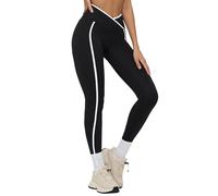 Legins AnticelulíTico - Leggings de Yoga con Corte de Bota y Cintura Alta Pantalones Casuales para Práctica Deportiva Diaria