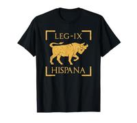 Legio IX Hispana Toro Legión Militar Antigua Roma Camiseta gráfica económica