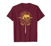 Legio VII Gemina - Legión Romana Camiseta, Hombre, Granate, 3XL