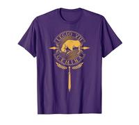 Legio VII Gemina - Legión Romana Camiseta, Hombre, Morado, 3XL