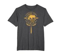 Legio VII Gemina - Legión Romana Camiseta, Hombre Tallas Grandes, Jaspeado Oscuro, 3X Alto