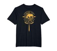 Legio VII Gemina - Legión Romana Camiseta, Hombre Tallas Grandes, Negro, 3X Alto