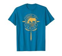 Legio VII Gemina - Legión Romana Camiseta, Hombre, Zafiro, 3XL
