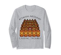 Legiones Romanas Divertidas Imperio Romano Manga Larga