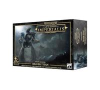 Legions Imperialis Reaver Titan con gravitón obliterador y aniquilador de volkite - Miniatura de plástico para Legions Imperialis y Adeptus Titanicus