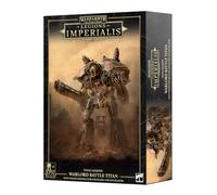 Legions Imperialis Warlord Titan con destructor de volkite y lanzador macro-Gatling - Miniatura de plástico para Legions Imperialis y Adeptus Titanicus