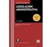 Legislación administrativa: Contiene concordancias, modificaciones resaltadas e índice analítico (texto legal basico)