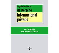 Legislación básica de Derecho Internacional privado (Derecho - Biblioteca de Textos Legales)