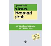 Legislación básica de Derecho Internacional privado (Derecho - Biblioteca de Textos Legales)