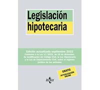 Legislación hipotecaria (Derecho - Biblioteca de Textos Legales)