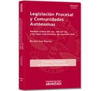 Legislación Procesal Y Comunidades Autónomas