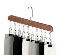 LegLegging Hangers For Closet Organizer, with 10 Clips Space Saving Legging Non-Slip Home Organization,Closet Storage Organizer,for Home Bedroom Gym Wardrobe Apartments College RV Ropa Corner Workout