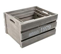 Legler - 1398 Shabby Chic - Caja de 3 Piezas Madera 30 x 20 x 15 cm., Multicolor