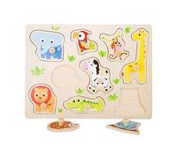 Legler - Puzzle para Encajar con diseño Animales del Zoo, de Madera (4763.0)