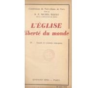 Léglise Liberté Du Monde (4). Église Et Libertés Publiques (ebook)
