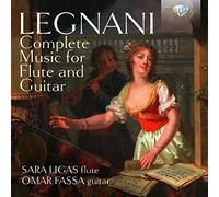 LEGNANI: Complete Music for Flute and Guitar Sara Ligas, Omar Fassa [CD de audio] Sara Ligas, Omar Fassa and Legnani